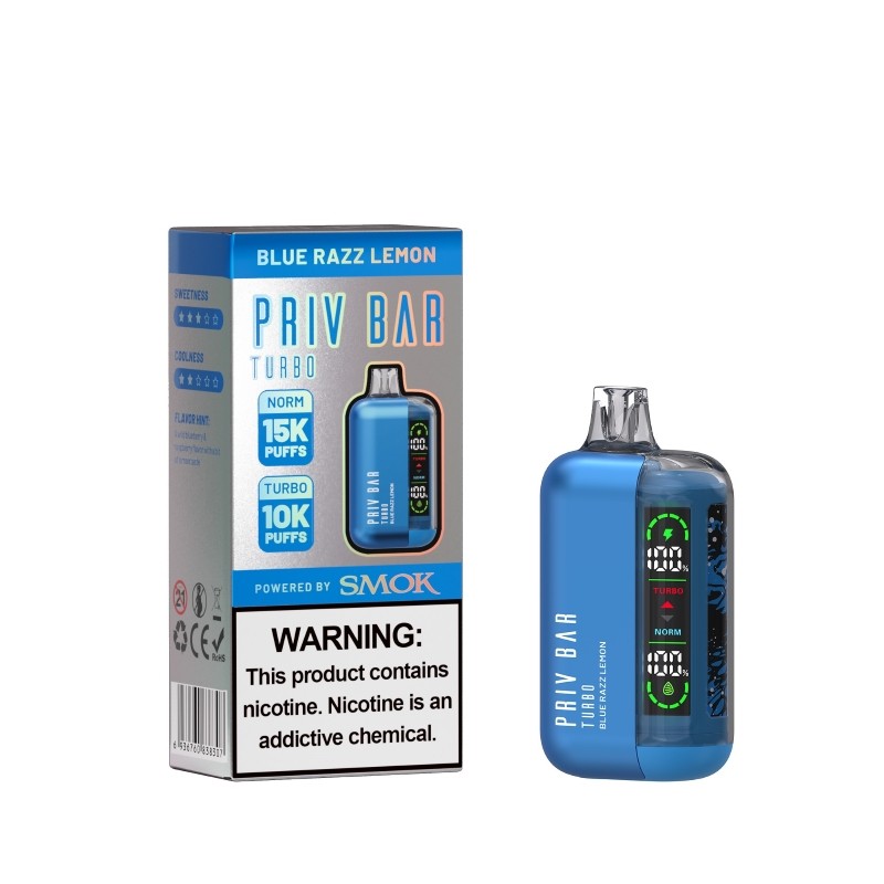 VAPORIZADOR PRIV BAR DE 15.000 PUFFS