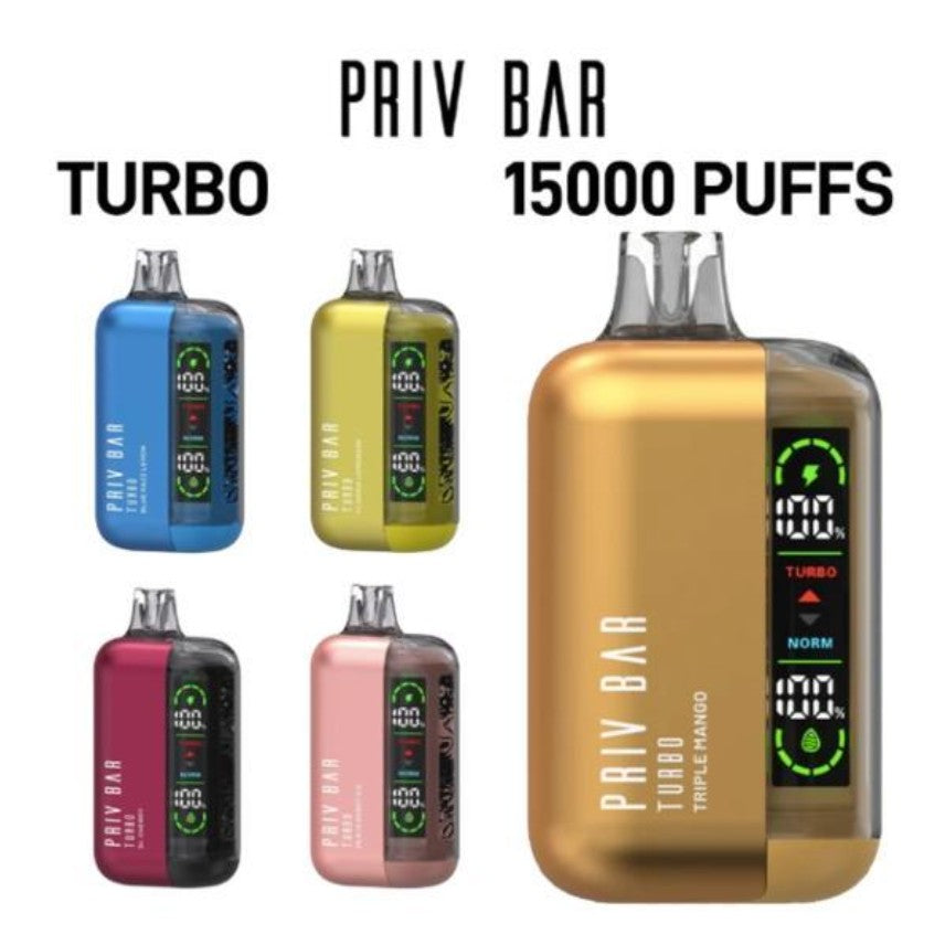 VAPORIZADOR PRIV BAR DE 15.000 PUFFS