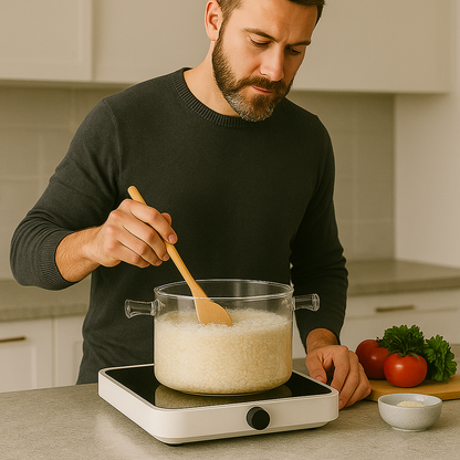 Crystal Cook - Olla Vidrio Templado